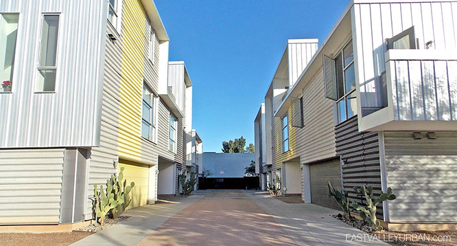 PRD 845 Phoenix Modern Townhomes Exterior
