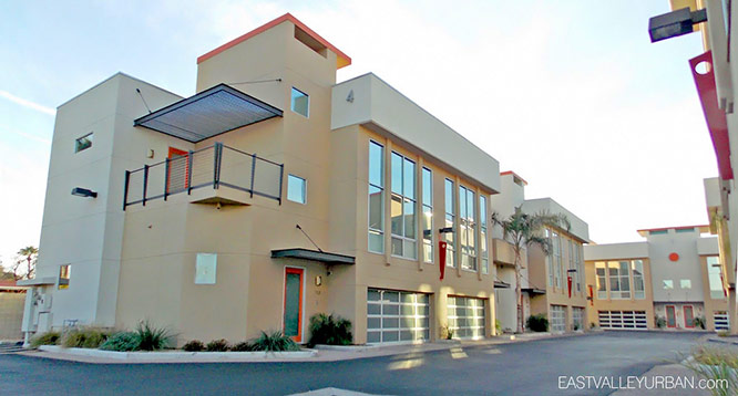 Biltmore Lofts Phoenix Modern Loft Townhomes Exterior