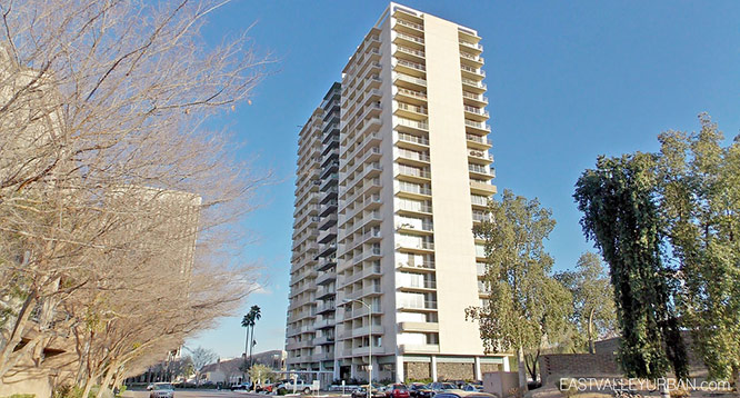 Executive Towers Phoenix Historic High-Rise Condos Exterior