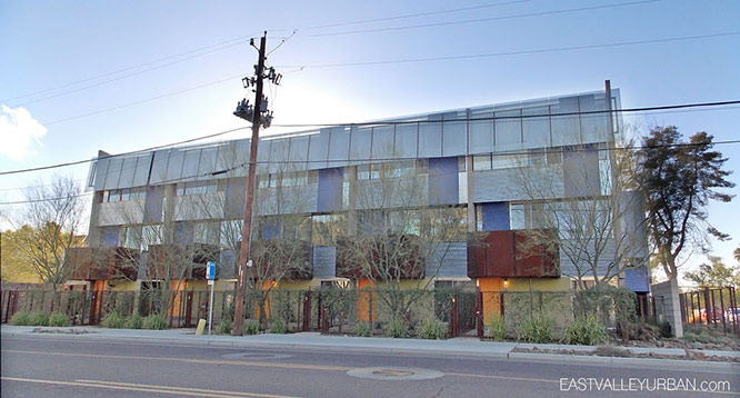 Mezzo Phoenix Modern Townhomes Exterior