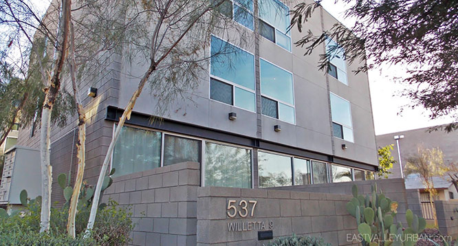Willetta 9 Downtown Phoenix Modern Townhomes Exterior