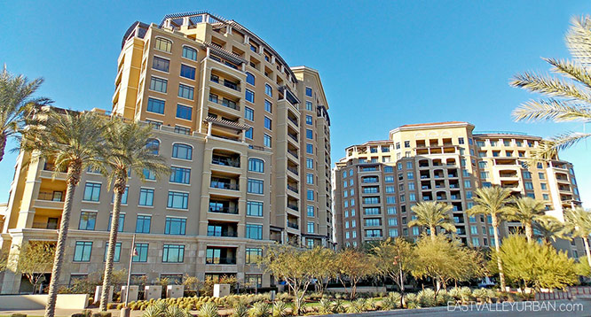 Scottsdale Waterfront exterior view of buildings