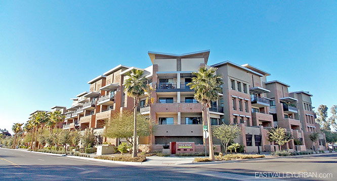 Exterior view of Ten Wine Lofts in Scottsdale